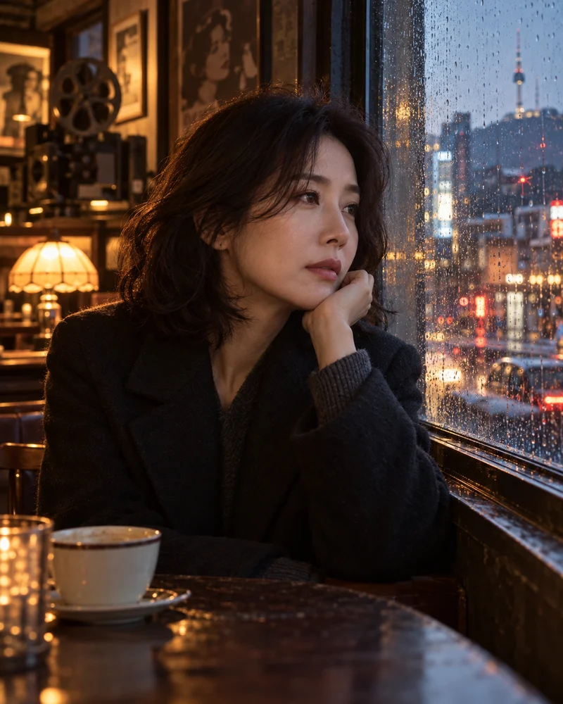 영화 같은 화보 AI 스타일 예시